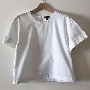 Jcrew Oxford Cotton Top